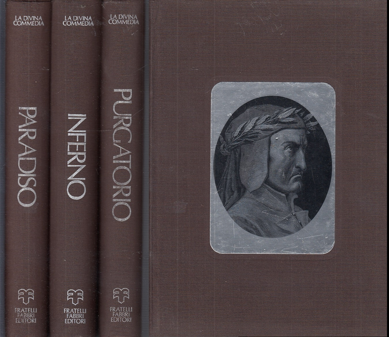 LN LA DIVINA COMMEDIA 3 VOLUMI DORE DANTE ALIGHIERI FABBRI