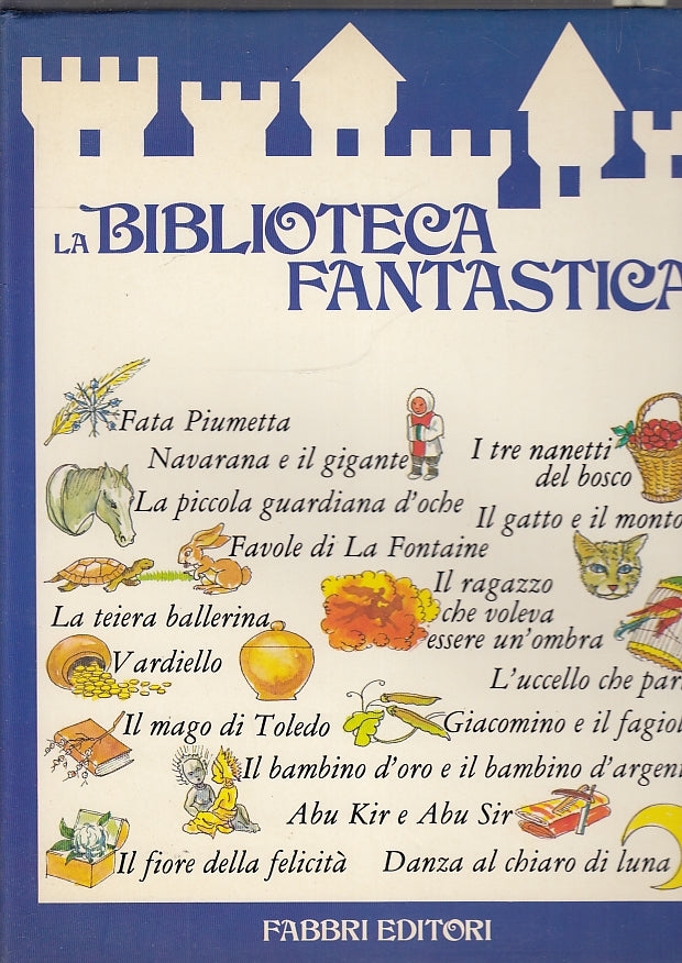 LB- LA BIBLIOTECA FANTASTICA FATA PIUMETTA -- FABBRI -- 1a ED.- 1979- CS- YFS465