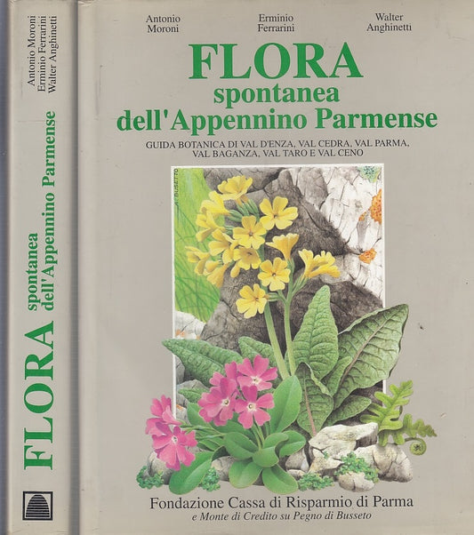 LV- FLORA SPONTANEA DELL'APPENNINO PARMENSE- MORONI- CARI PARMA--- 1993- CS- WPR