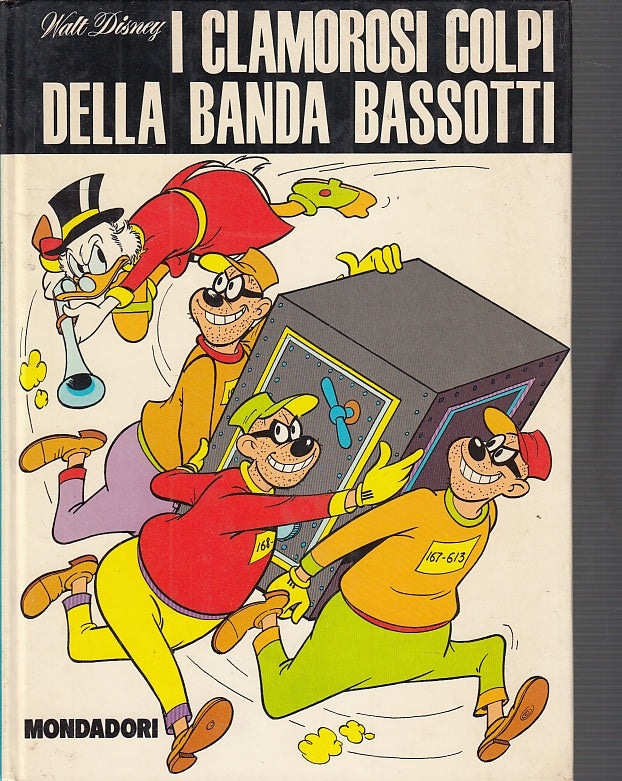 FD- I CLAMOROSI COLPI DELLA BANDA BASSOTTI -- DISNEY MONDADORI - 1973 - C - QRX