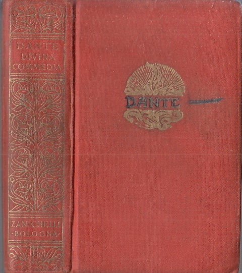 LN LA DIVINA COMMEDIA DANTE ALIGHIERI ZANICHELLI 1944