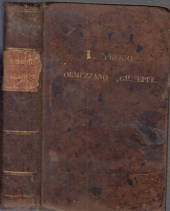 LD- ORAZIONI CRISTIANE ORMEZZANO - CROISET - GIROLAMO MIGLIO --- 1826- C- XFS91