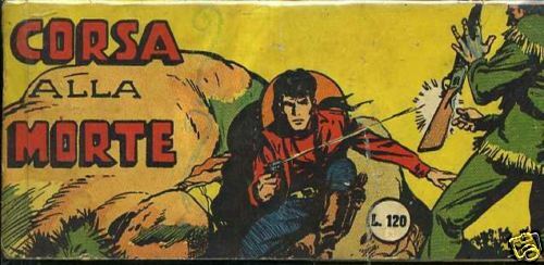 FT- STRISCIA RACCOLTNA COLLANA ZENITH 11 II S. CORSA ALLA MORTE --- 1951- B- SBX