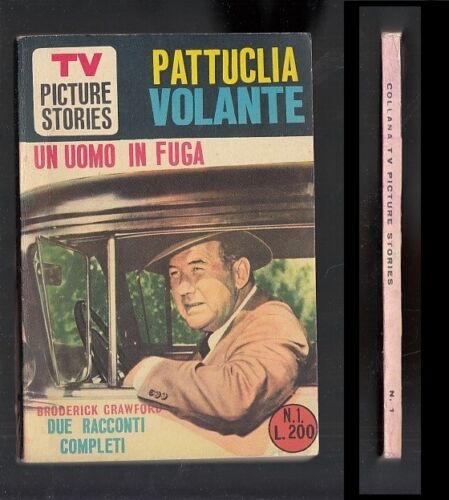 FN- COLLANA TV PICTURE STORIES N.1 PATTUGLIA VOLANTE -- LIGURIA- 1967- B- MBX428