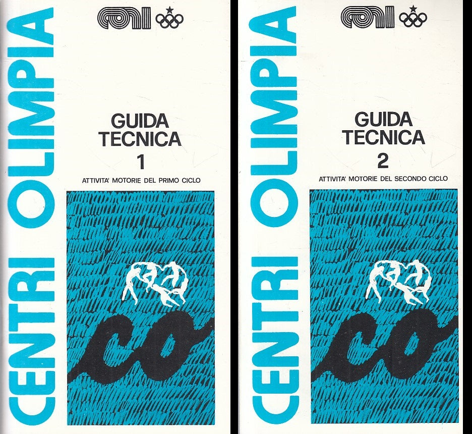 LC- CENTRI OLIMPIA GUIDA TECNICA ATTIVITA' 2 VOL. -- CONI --- 1987 - B - YFS422