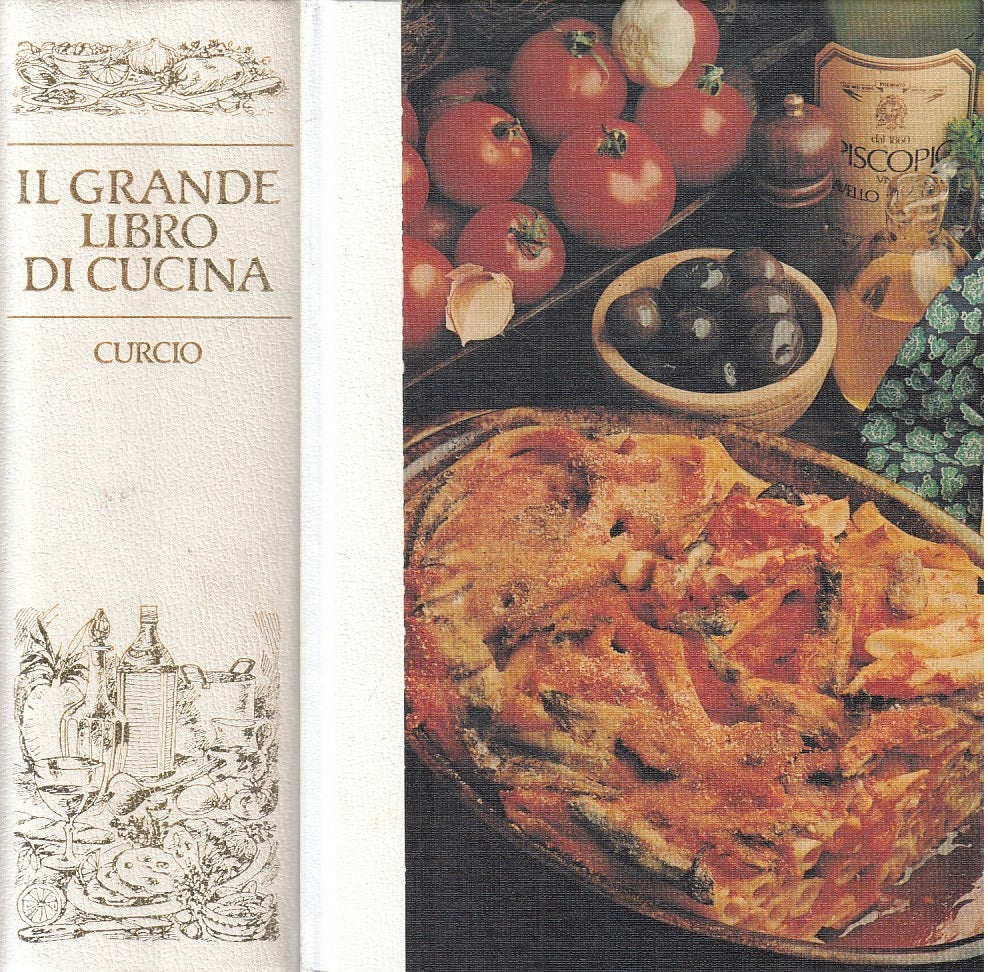 LK- IL GRANDE LIBRO DI CUCINA - BONOMO - CURCIO --- 1986 - C - YFS45