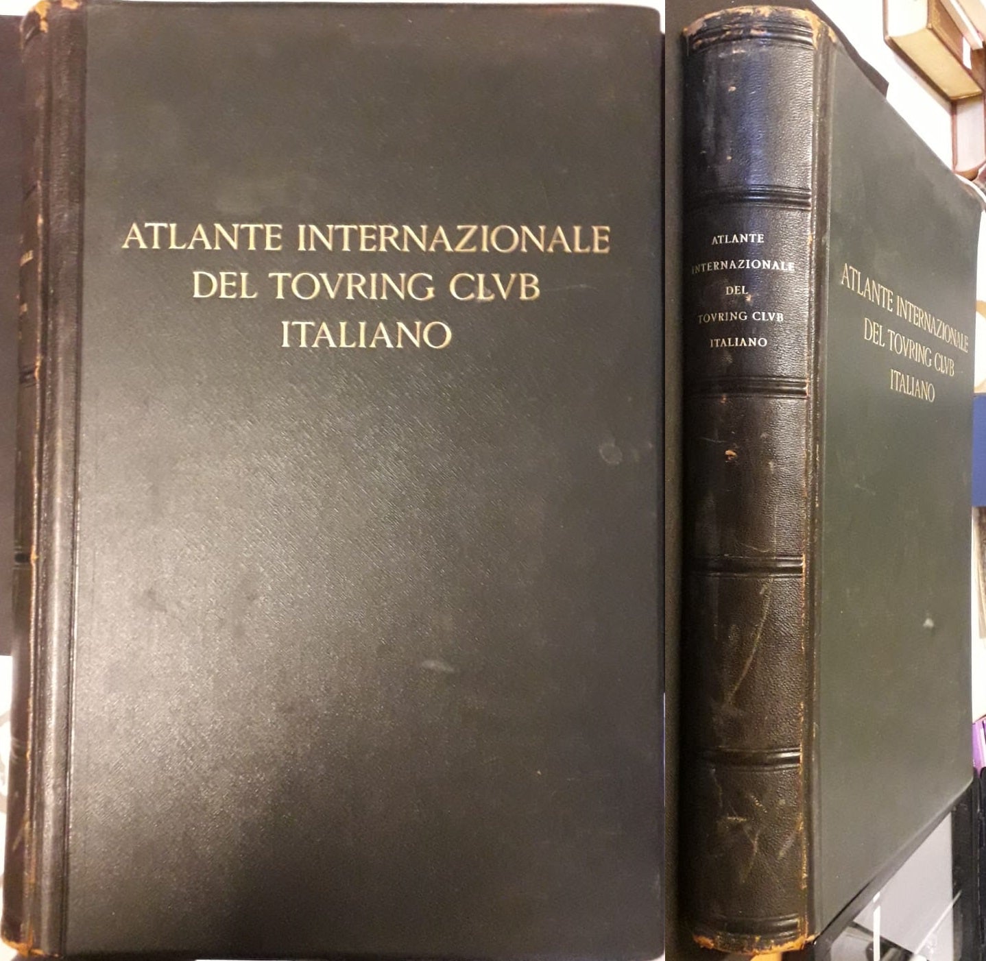 LV- ATLANTE INTERNAZIONALE DEL TOURING CLUB ITALIANO -- TCI --- 1929 - C - ZFS