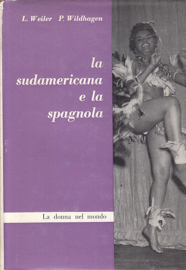 LS- LA SUDAMERICANA E LA SPAGNOLA -- ROSSO & NERO - DONNA -- 1962 - CS - ZFS329