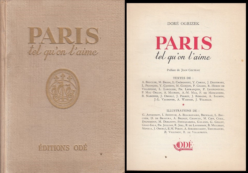 LN- PARIS TEL QU'ON L'AIME IN FRANCESE - OGRIZEK - ODE' --- 1949 - C - ZFS213