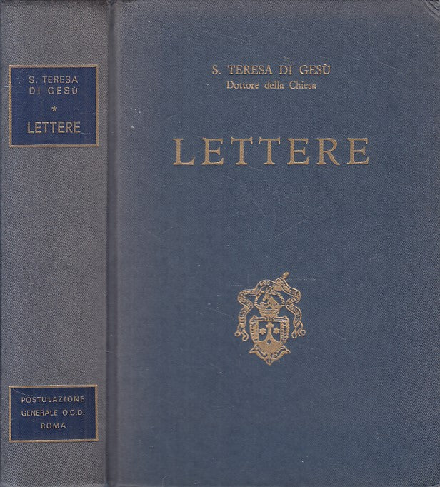LD- LETTERE - S. TERESA DI GESU' - ROMA - POSTULAZIONE -- 1970 - C - ZFS225