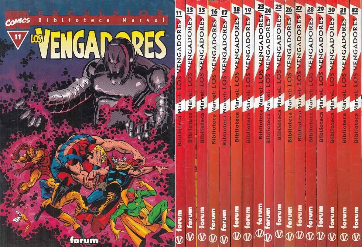 FL- LOS VENGADORES IN SPAGNOLO 17 VOLL. -- FORUM MARVEL COMICS - 1999 - B - TCX