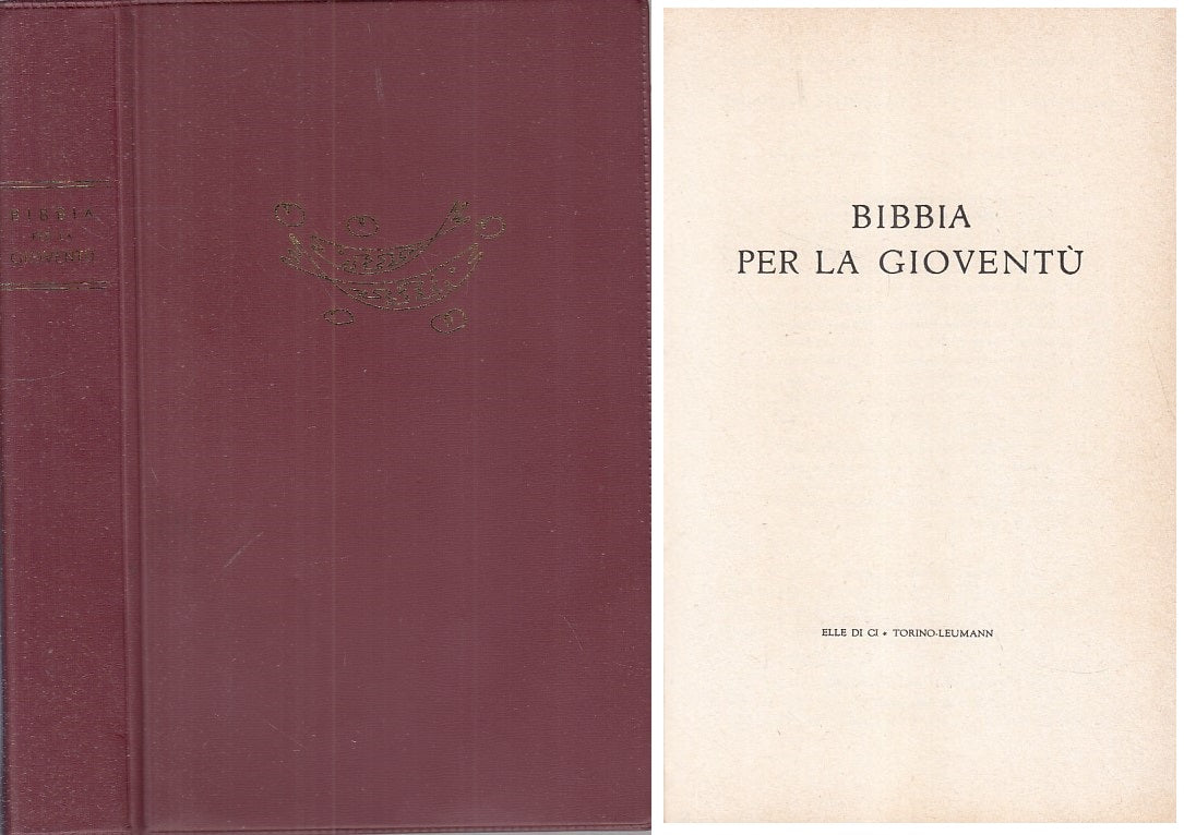 LD- BIBBIA PER LA GIOVENTU' -- LDC --- 1960 - B - ZFS32