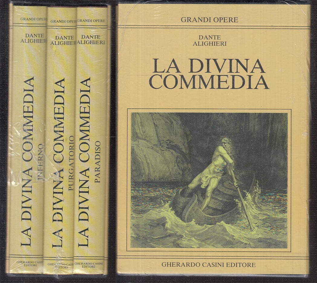 LN LA DIVINA COMMEDIA BLISTERATO DANTE ALIGHIERI DORE CASINI 1987 CS XFS