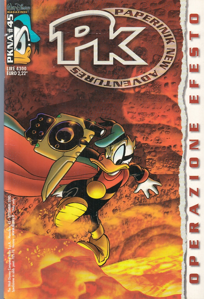 FD- PK NEW ADVENTURES PKNA 45 RARO -- DISNEY --- 2000 - S - VVX