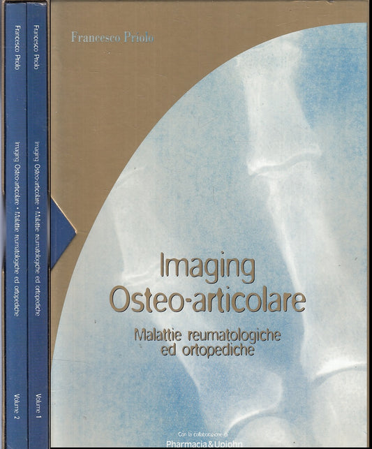 LQ- IMAGING OSTEO-ARTICOLARE 2 VOLUMI - FRANCESCO PRIOLO- GPA--- 2001- B- YFS369