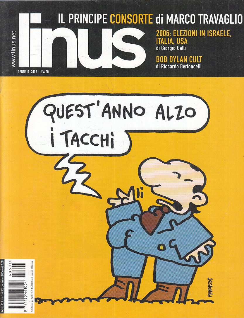 FR- RIVISTA LINUS ANNATA 2006 10 NUMERI LOTTO OFFERTA - MILANO LIBRI - S - VGX