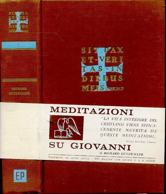 LD- MEDITAZIONI SU GIOVANNI - RICHARD GUTZWILLER- EDIZIONI PAOLINE---- C- ZFS193