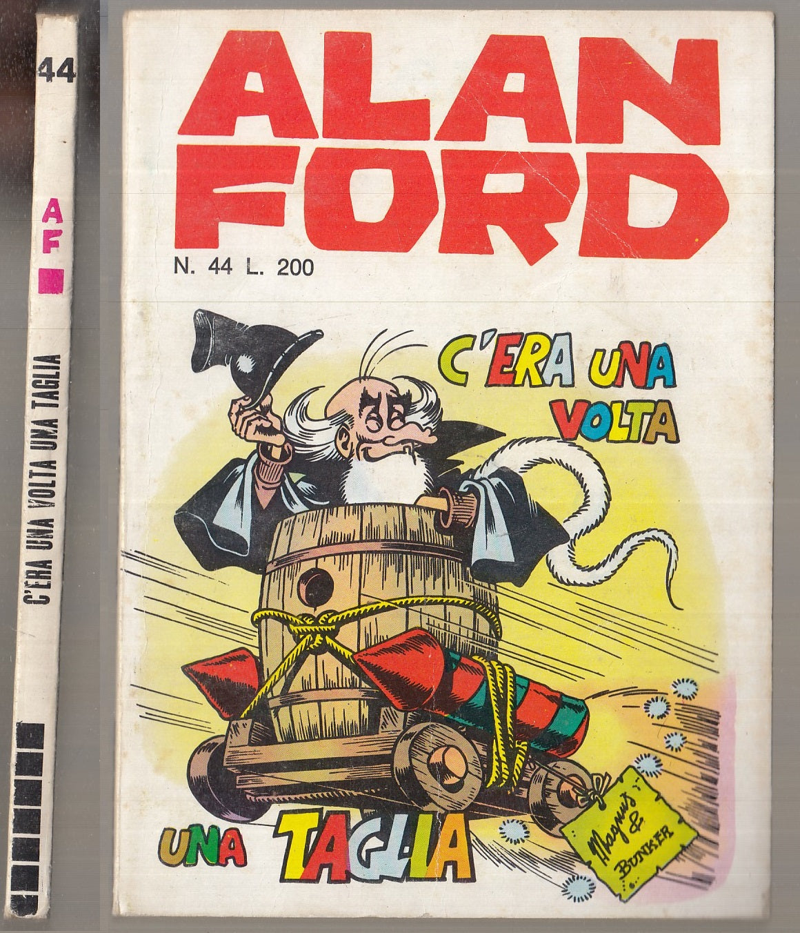 FC- ALAN FORD N.44 ORIGINALE OTTIMO - MAGNUS BUNKER - CORNO - 1972 - B - D23