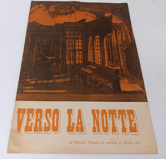 LR- PROGRAMMA VERSO LA NOTTE  Piccolo Teatro Parma - 1956 - FELTRINELLI - RVSa20