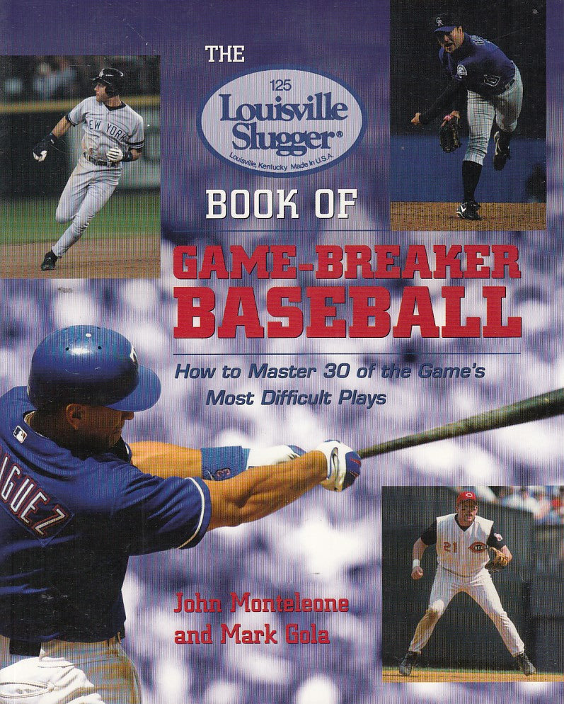 LC- BOOK OF GAME BREAKER BASEBALL- MONTELEONE- MCGRAW HILL--- 2002- B- YDS504