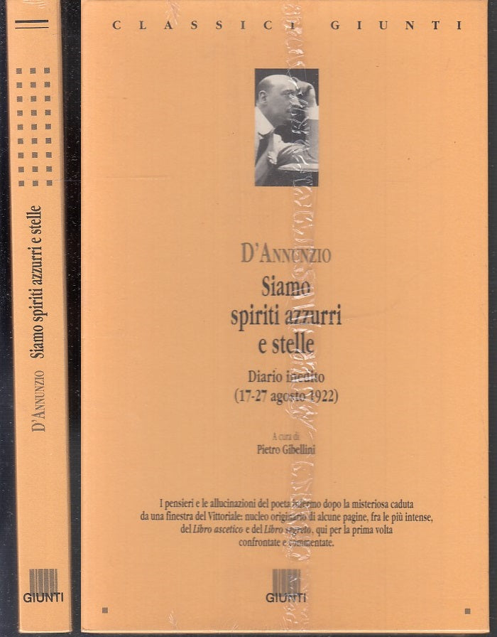 LN- SIAMO SPIRITI AZZURRI E STELLE NUOVO- D'ANNUNZIO - GIUNTI --- 1998- B- XFS90