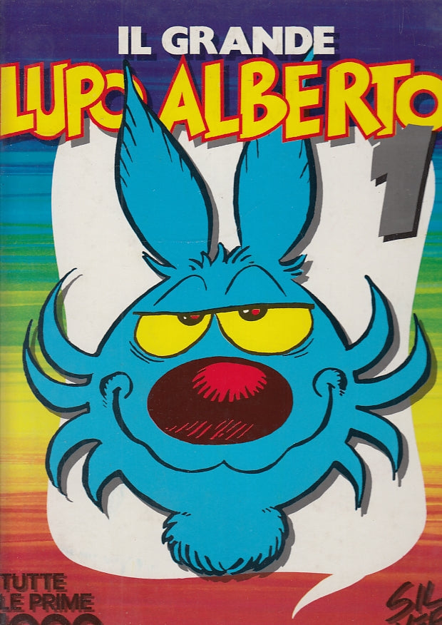 LB- IL GRANDE LUPO ALBERTO 1 - SILVER - RIZZOLI --- 1990 - C - RFX
