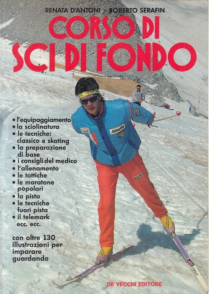 LC- CORSO DI SCI DI FONDO - D'ANTONI SERAFIN - DE VECCHI --- 1992 - B - ZFS211