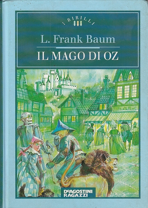 LB- IL MAGO DI OZ - FRANK BAUM - DeAGOSTINI - RAGAZZI -- 1988 - C - YFS557