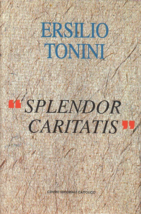 LD- SPLENDOR CARITAS - ERSILIO TONINI - C.E.C.C. --- 1994 - CS - YFS597