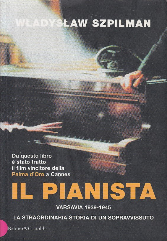 LN- IL PIANISTA VARSAVIA 1939- SZPILMAN - BALDINI - ROMANZI -- 2002 - B - YDS264