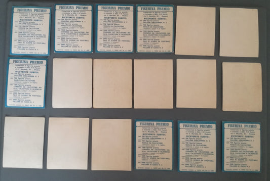 FIGURINA CALCIATORI PANINI 1962/63 - MAZZETTA LOTTO 18 FIGURINE - Lotto3