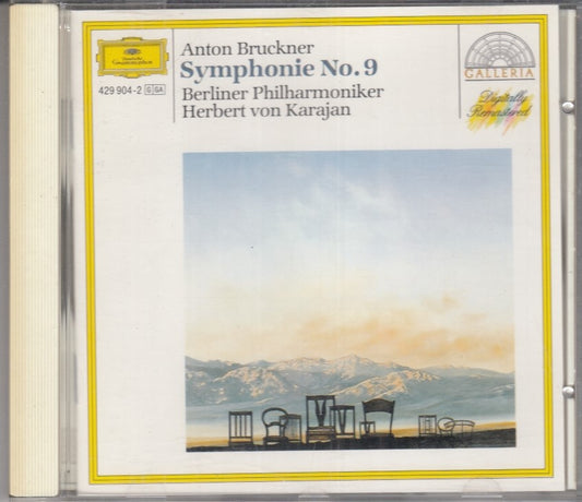 MCD- CD BRUCKNER SYMPHONIE NO. 9 VON KARAJAN DEUTSCHE GRAMMOPHON - ZCD1