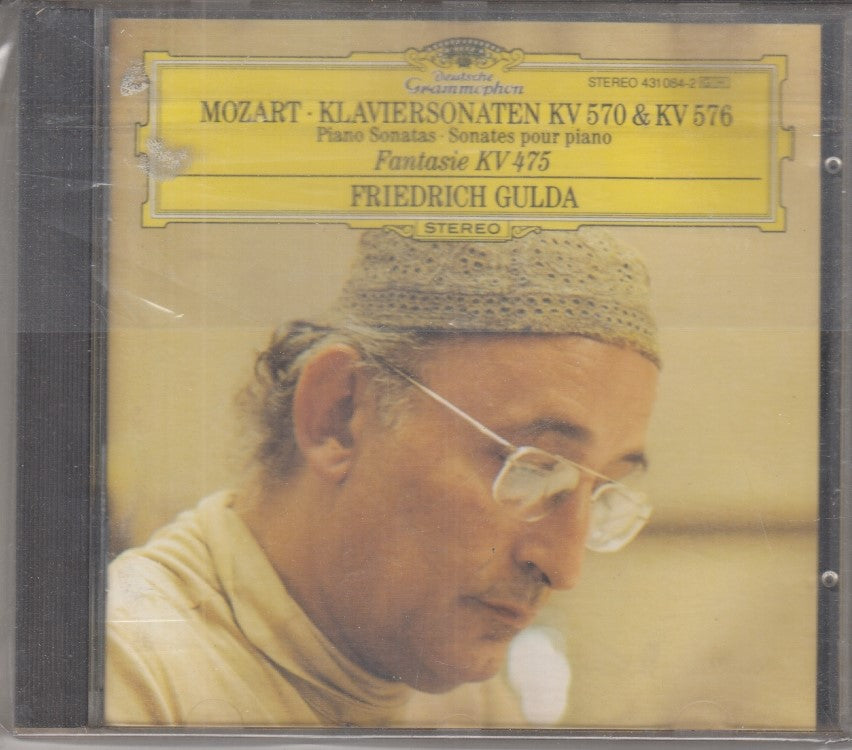MCD- CD MOZART KLAVIERSONATEN KV570 & KV 576 FRIEDRICH GULDA GRAMMOPHON - ZCD1