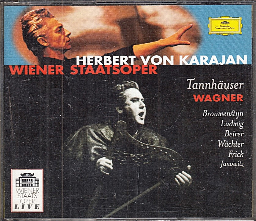 MCD- CD WAGNER TANNHAEUSER KARAJAN DEUTSCHE GRAMMOPHON 3 CD - ZCD9