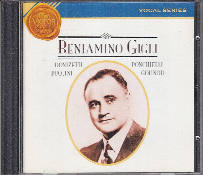 MCD- CD GIGLI DONIZETTI PUCCINI PONCHIELLI GOUNOD RCA - ZCD4
