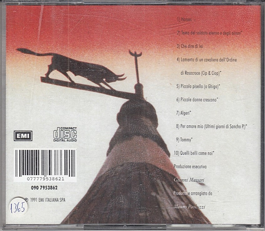 MCD- CD VECCHIONI PER AMORE MIO EMI - ZCD11