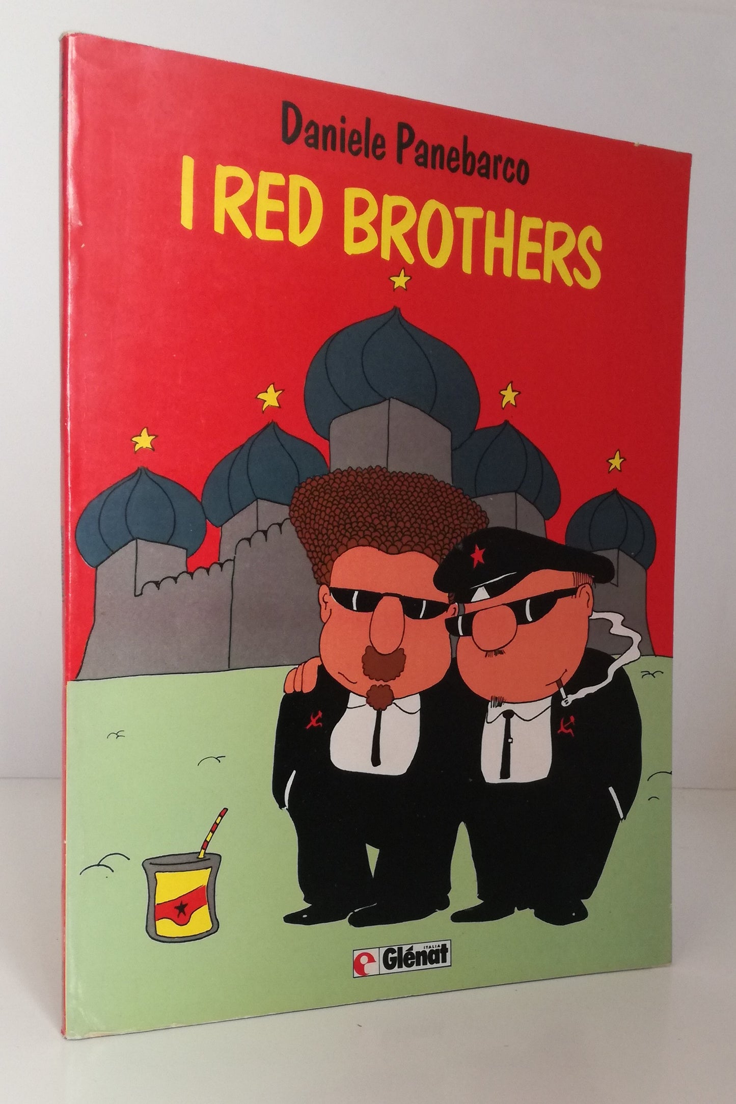 LB- I RED BROTHERS A FUMETTI - DANIELE PANEBARCO - GLENAT-- 1a ED.- 1986- B- VHX