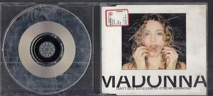 MCD- CD MADONNA - DROWNED WORLD SUBSTITUTE FOR LOVE MAVERICK WARNER 1998 - ZCD8