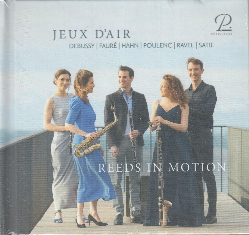 MCD- CD REEDS IN MOTION JEUX D'AIR PROSPERO - ZCD5