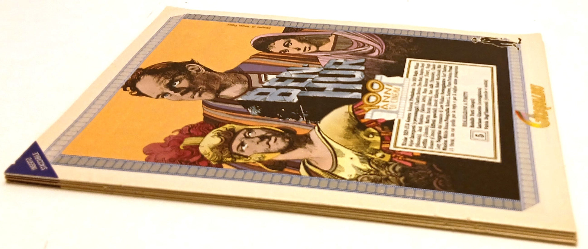 FZ- LOTTO IL GIORNALINO 100 ANNI DI CINEMA E.T. FRANKENSTEIN JUNIOR - TOPPI- H25