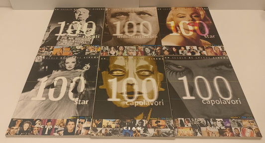 LW- CIAK UN SECOLO DI GRANDE CINEMA 6 VOLUMI STAR REGISTI CAPOLAVORI - B- YFS462