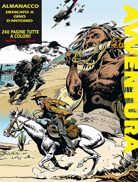 FB- ALMANACCO DELL'AVVENTURA 2015 GINO D'ANTONIO -- BONELLI - 2015 - B - N25