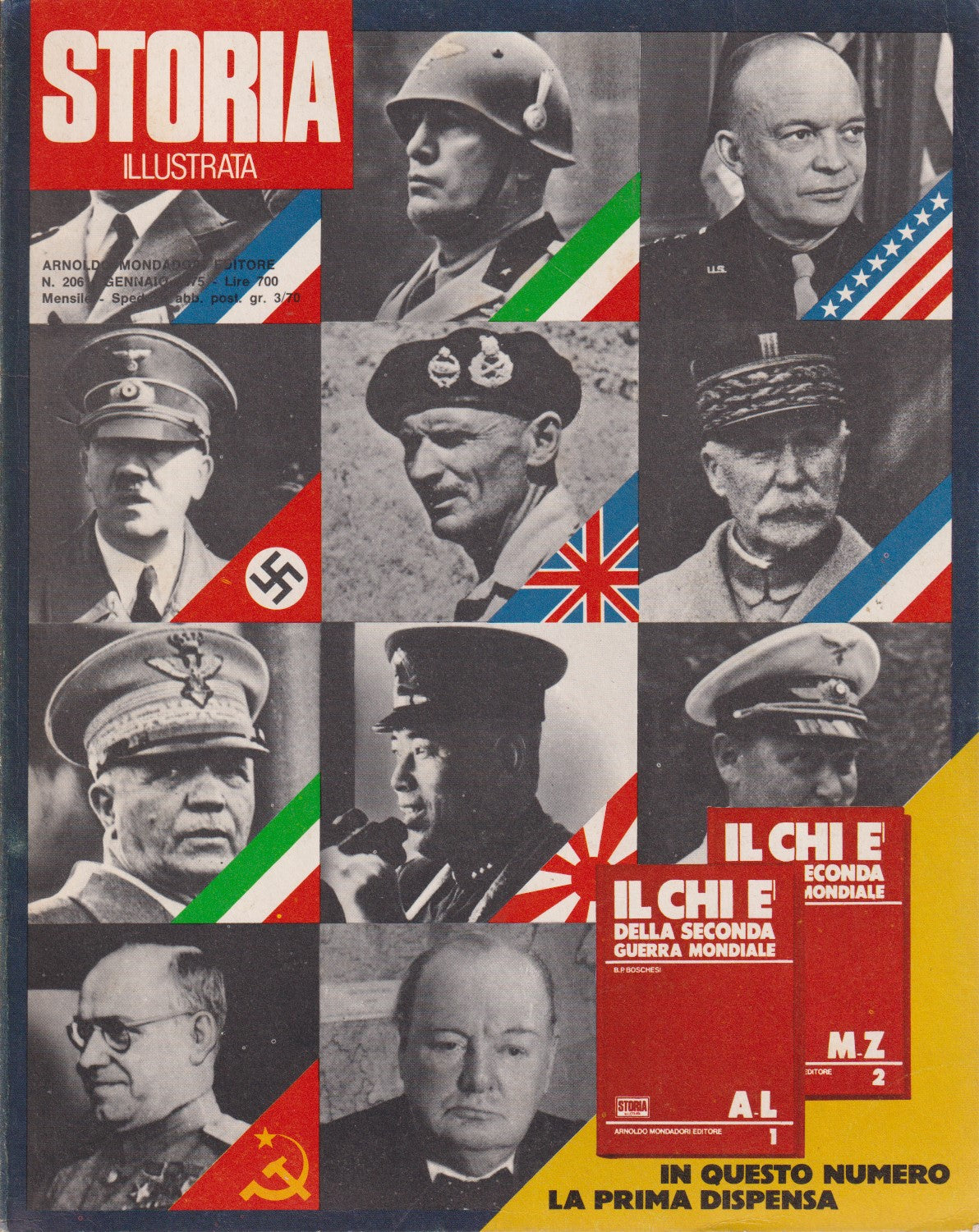 Rivista Storia illustrata fascia 200/299 - Mondadori - scegli il numero - XFS218