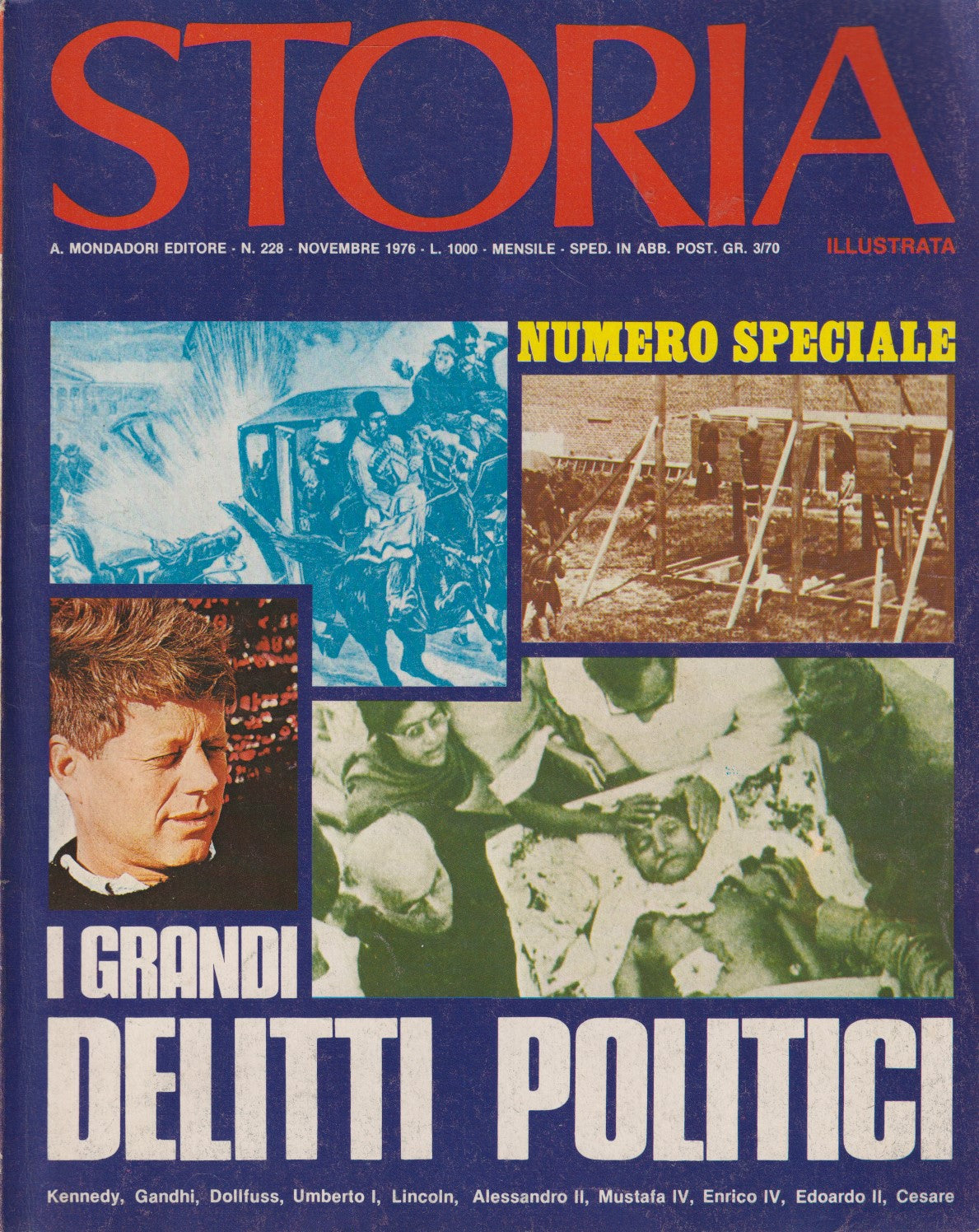 Rivista Storia illustrata fascia 200/299 - Mondadori - scegli il numero - XFS218