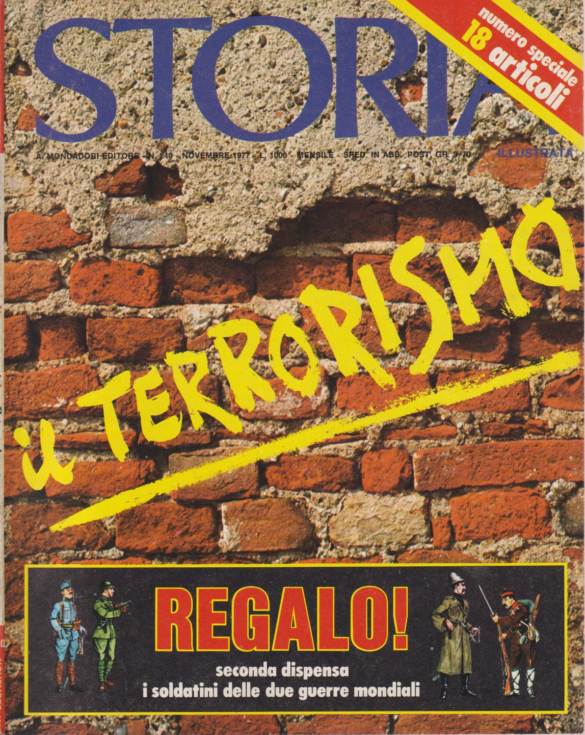 Rivista Storia illustrata fascia 200/299 - Mondadori - scegli il numero - XFS218