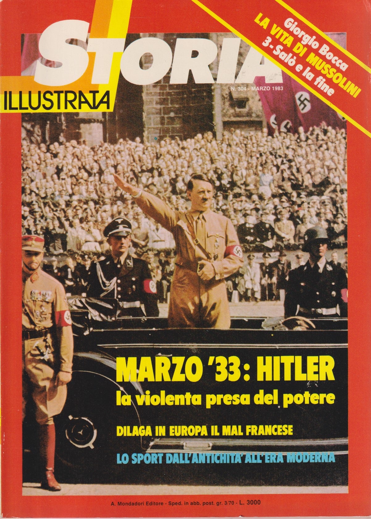 Rivista Storia illustrata fascia 200/299 - Mondadori - scegli il numero - XFS218