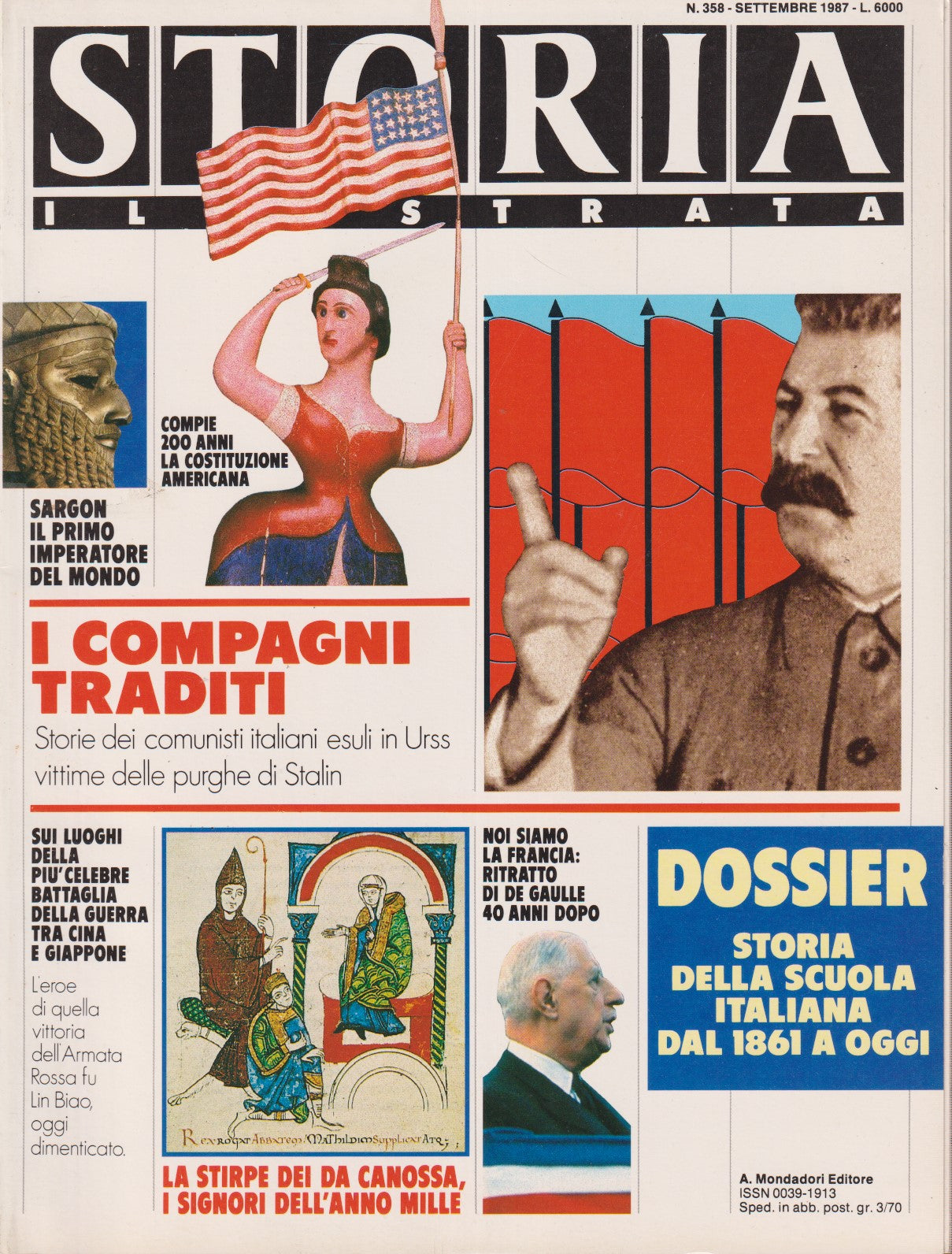 Rivista Storia illustrata fascia 200/299 - Mondadori - scegli il numero - XFS218