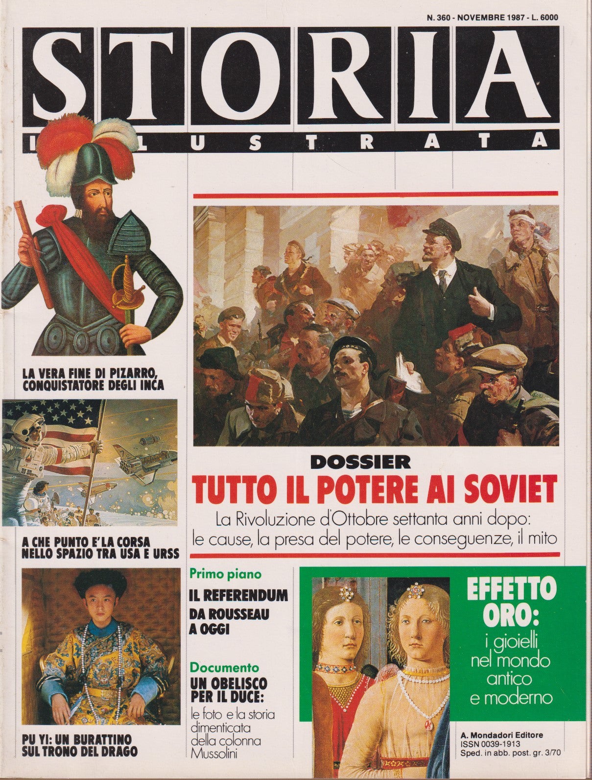 Rivista Storia illustrata fascia 200/299 - Mondadori - scegli il numero - XFS218