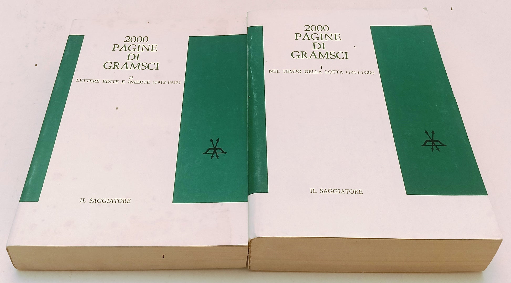 LS- 2000 PAGINE DI GRAMSCI 2 VOLUMI LETTERE LOTTA- IL SAGGIATORE- 1971- B-XFS158