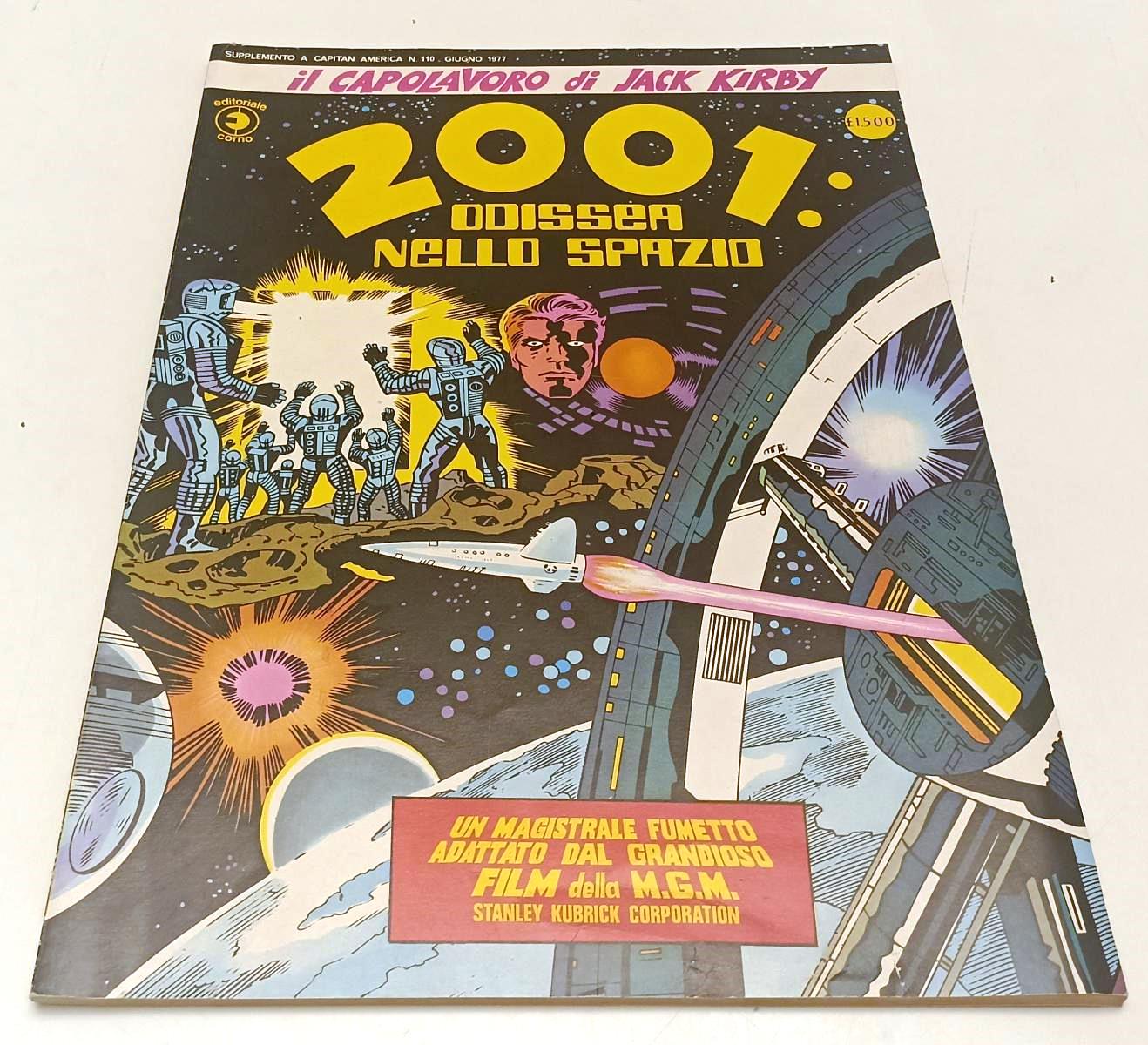 FS- 2001 ODISSEA NELLO SPAZIO supplemento - JACK KIRBY - CORNO - 1977 - B - N24